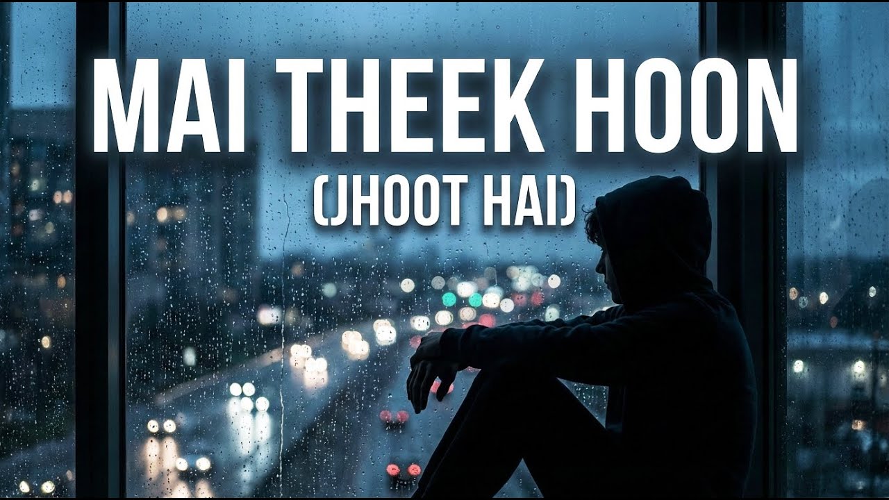 MAI THEEK HOON (JHOOT HAI) 💔 | Sad Lofi Hindi Song | Broken Heart Lyrics | Swaraj Beats