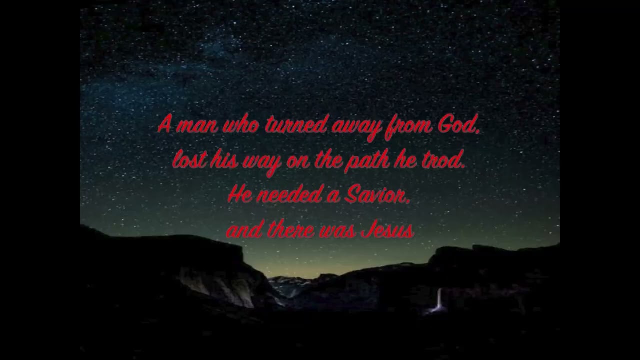 AND THERE WAS JESUS