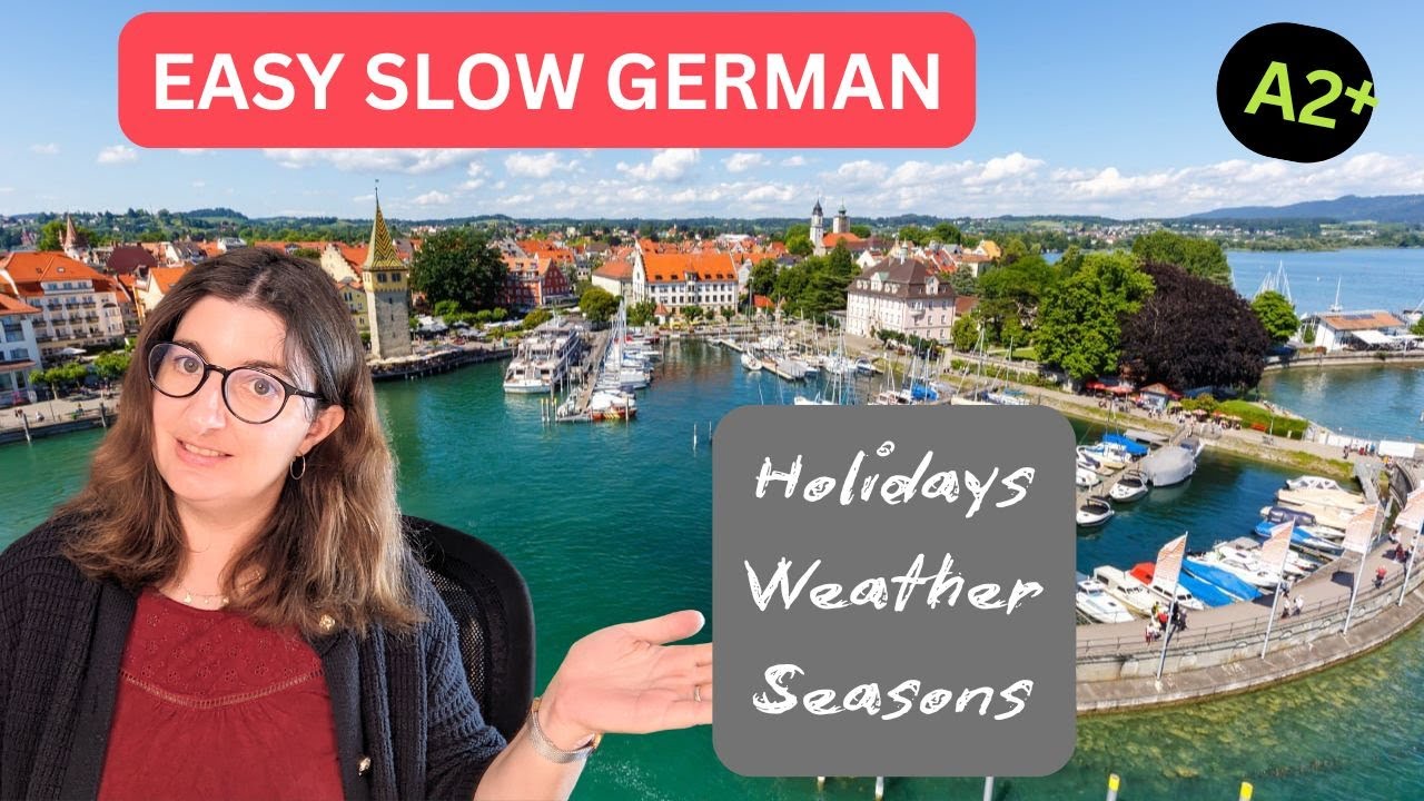 Understand Slow German & Learn New Words and Practice Grammar