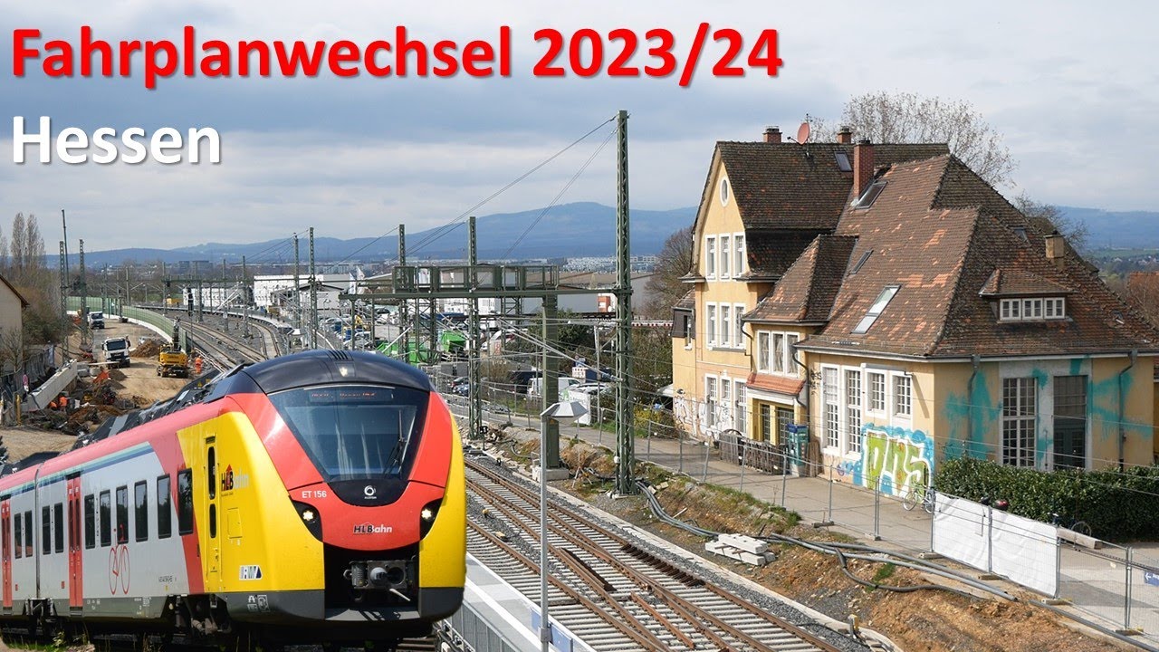 Br111 Fan [Doku]: Änderungen zum Fahrplanwechsel 2023/24 in Hessen