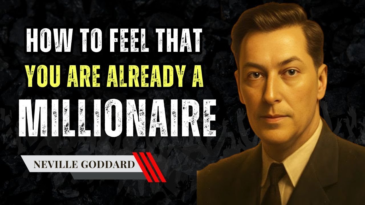 How To Feel That You Are Already A Millionaire - Neville Goddard Motivation