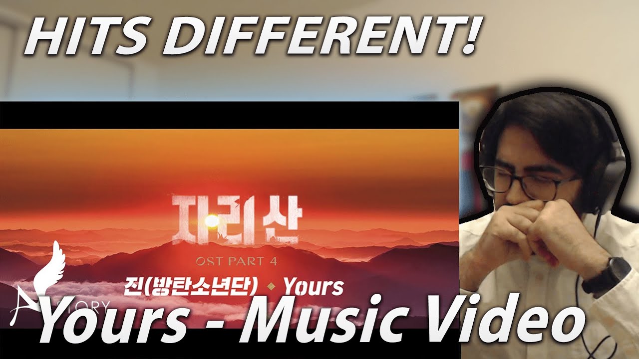 It hits different! Jin -  Yours Music Video! [지리산 OST] 진(방탄소년단) - Yours MV (Official) | Reaction