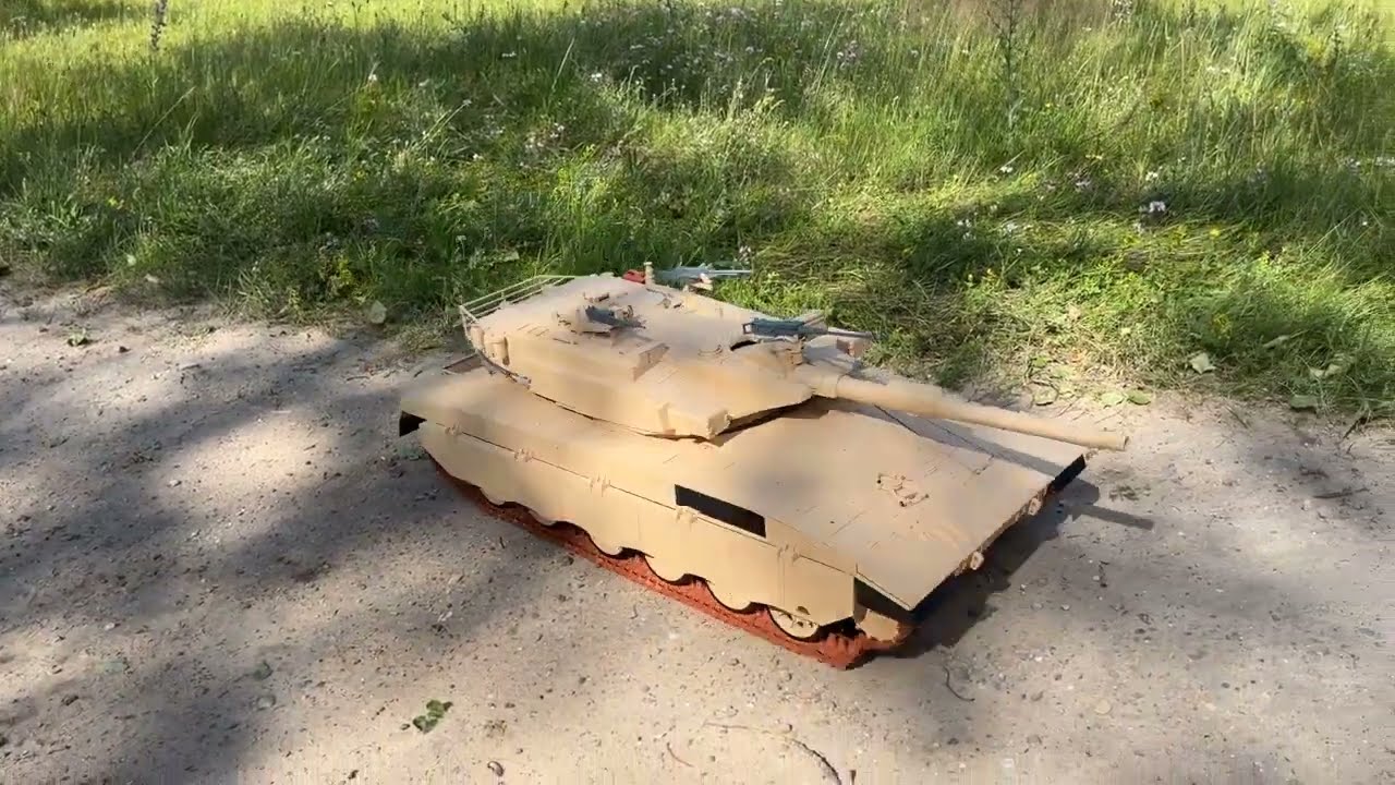 3D printed tank Merkava MK3 1:10