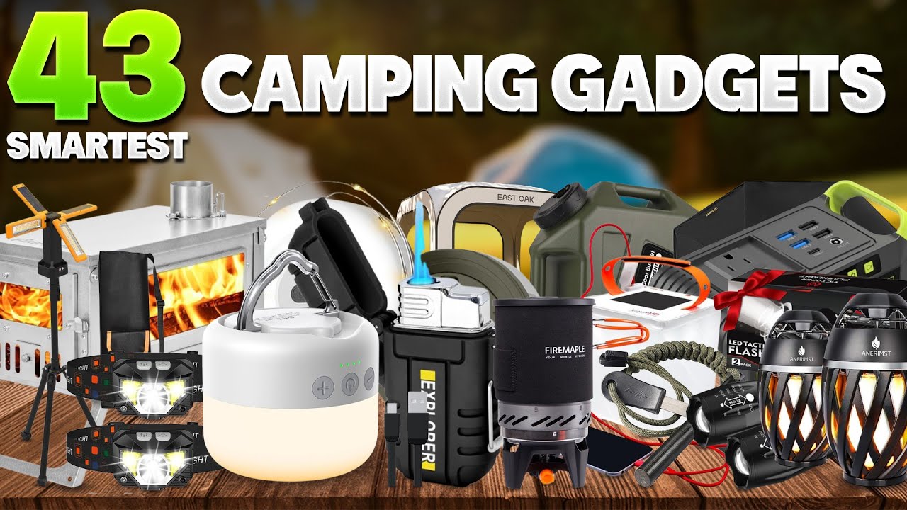 43 Smartest Camping Gadgets For Your Next Camping Trip