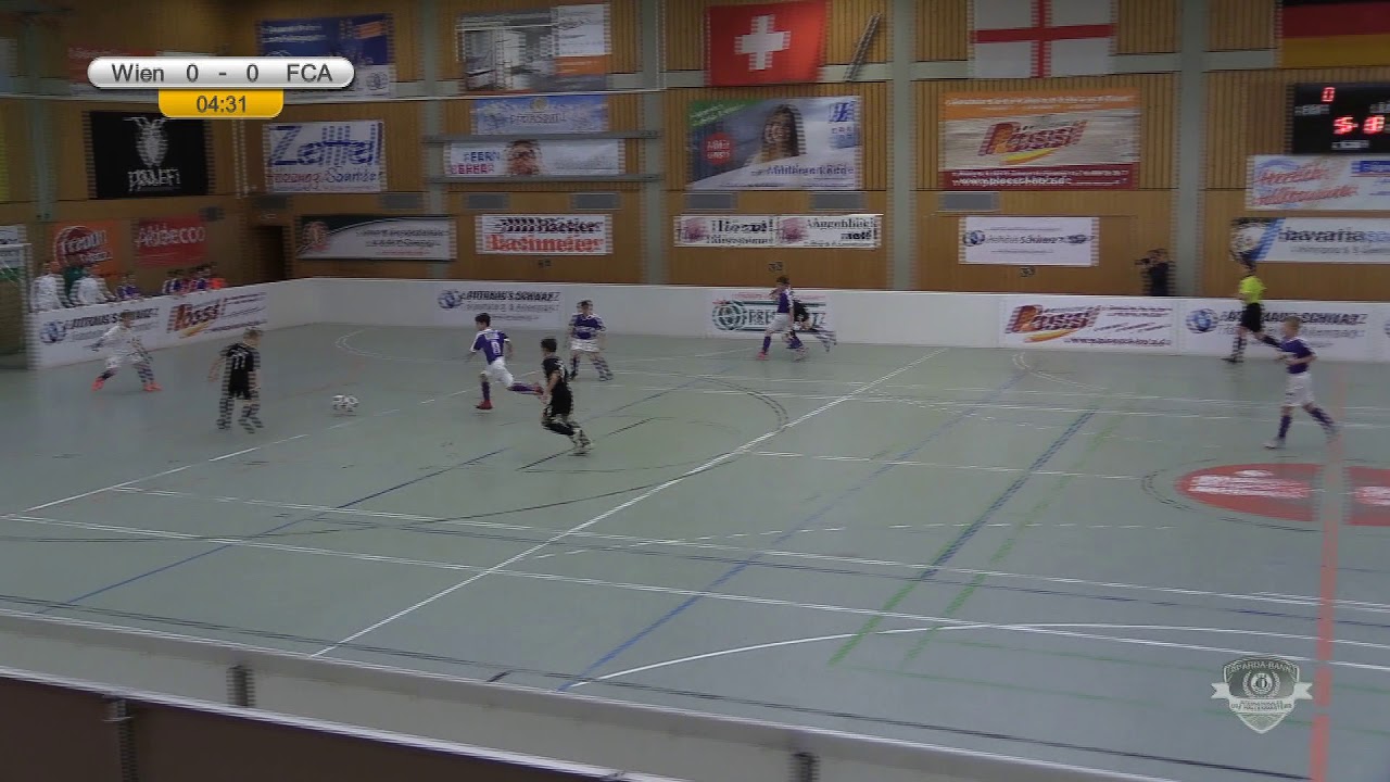 Spiel 06: FK Austria Wien - FC Augsburg │U12 Hallenmasters TuS Traunreut 2019