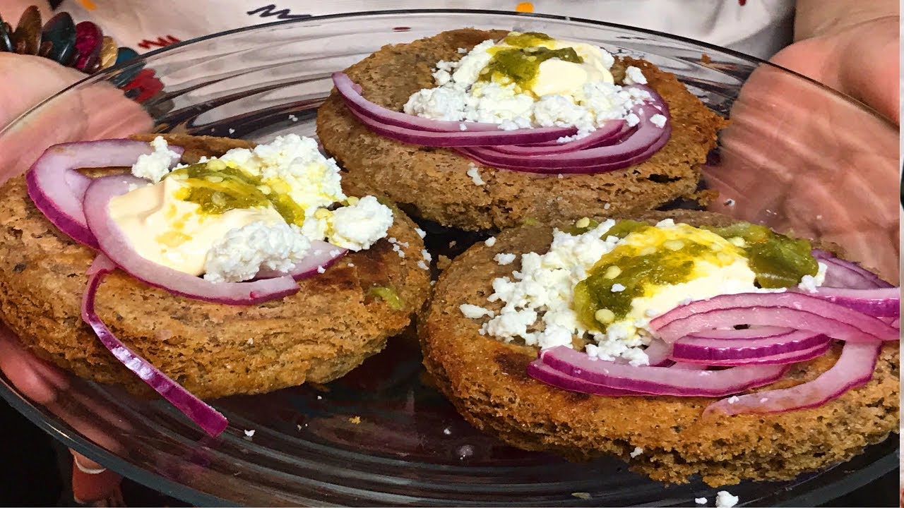 Black Bean Chicharrón Gorditas