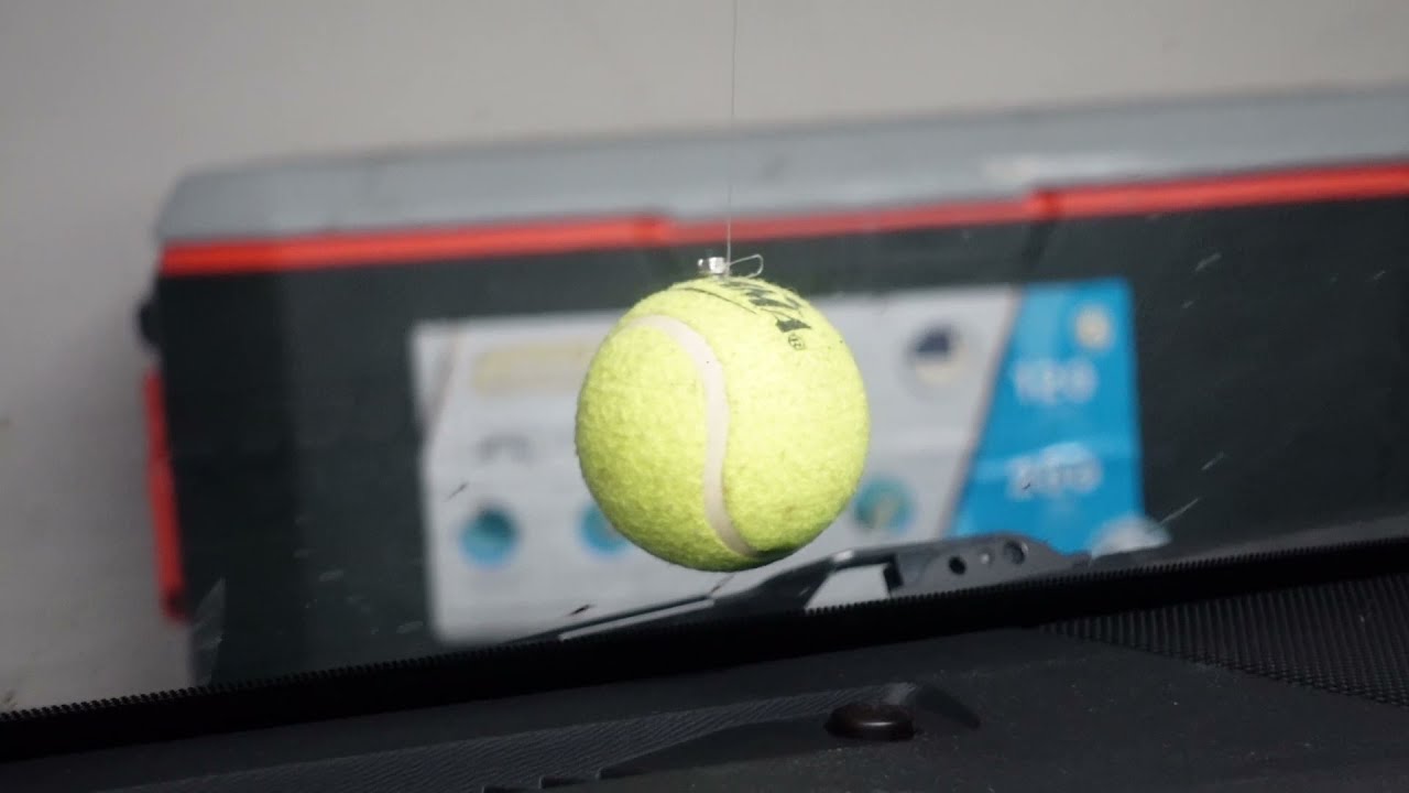 Simple and cheap garage car stopper