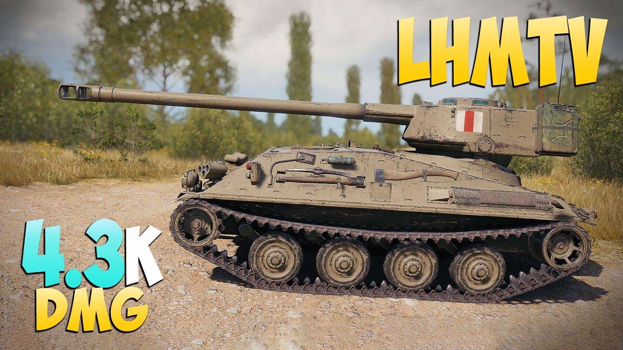 LHMTV - 2 Kills 4.3K DMG - Игра на центре! - Мир Танков