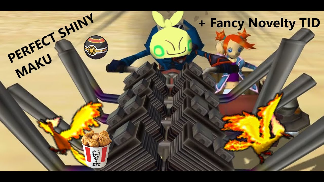 Using Chickens to get Fancy TID's and Perfect Shiny Makuhita (Pokemon Colosseum RNG)