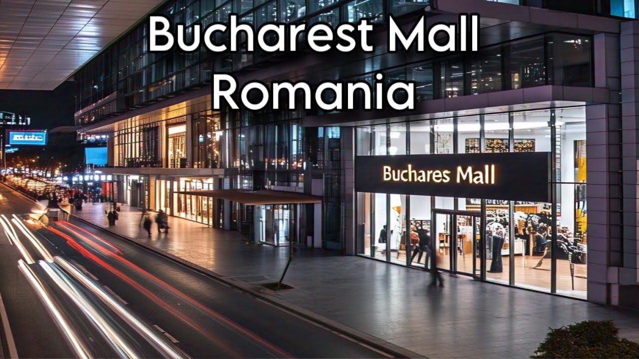 Bucharest Mall, The First Shopping Mall In Bucharest Romania 🇷🇴 ||4K HDR Tour