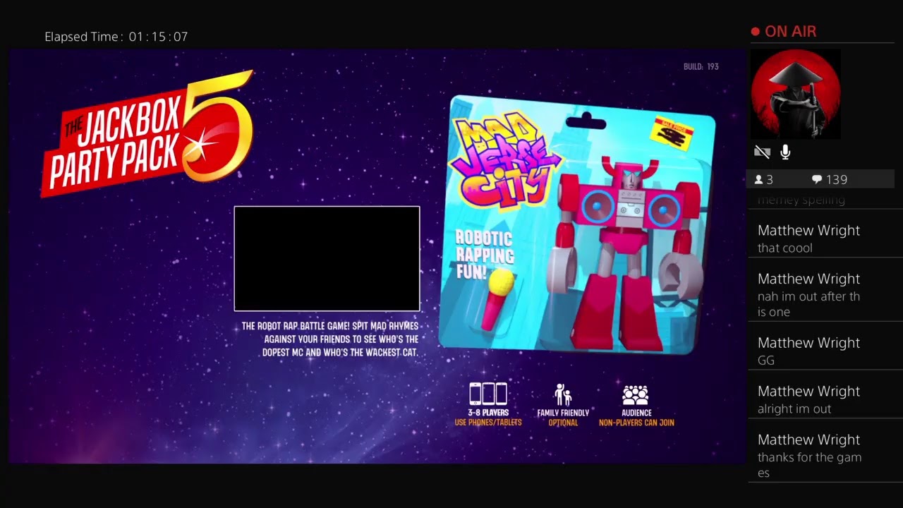 Kenshin MacLeod Plays Jackbox Games