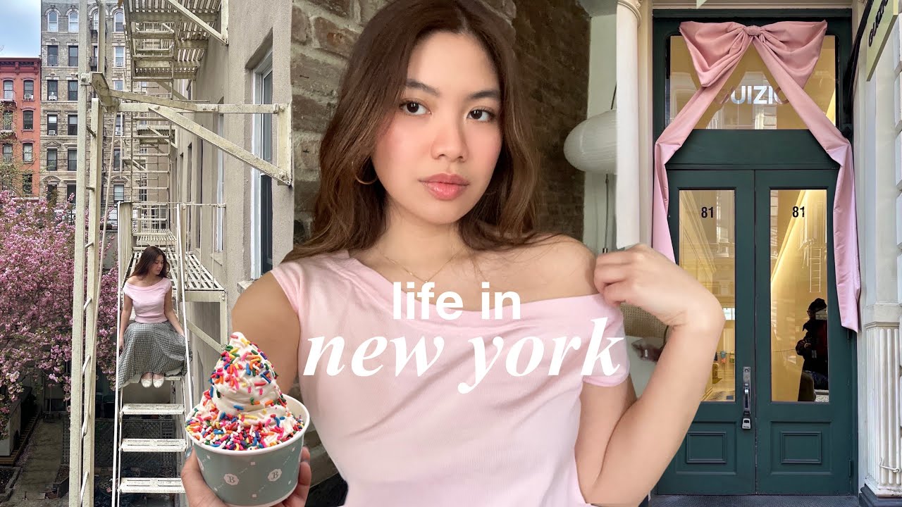 Living in NYC | spring in the city, yummy eats & wholesome days