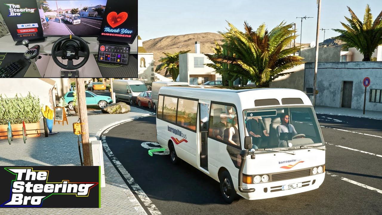 Tourist Bus Simulator - Toyota Coaster Minibus 
