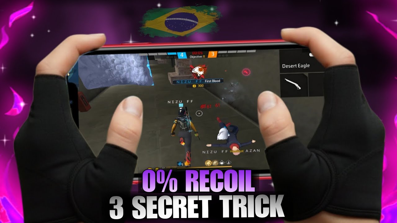 Goliyaan Hawa Mein Kyun Jati Hain? 😡 Zero Recoil Secret Trick! (Normal FF)