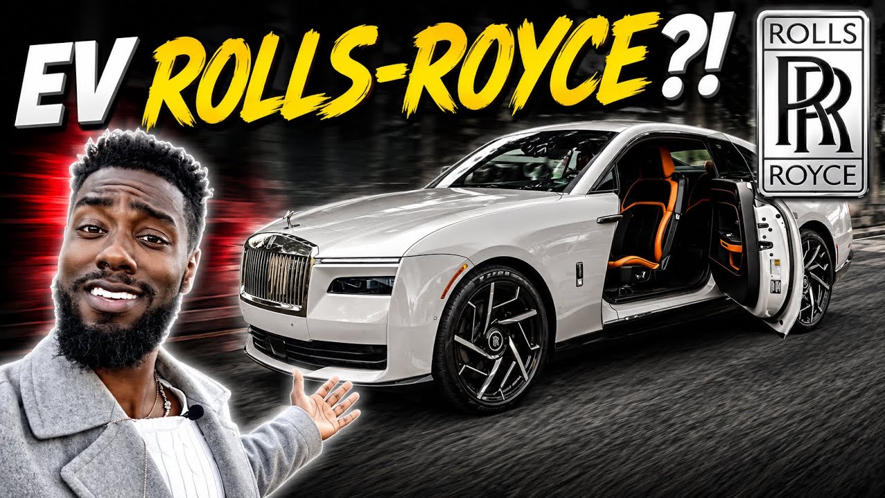 ЧЕРНЫЙ ЗНАЧОК!! Обзор Rolls-Royce Spectre от первого лица
