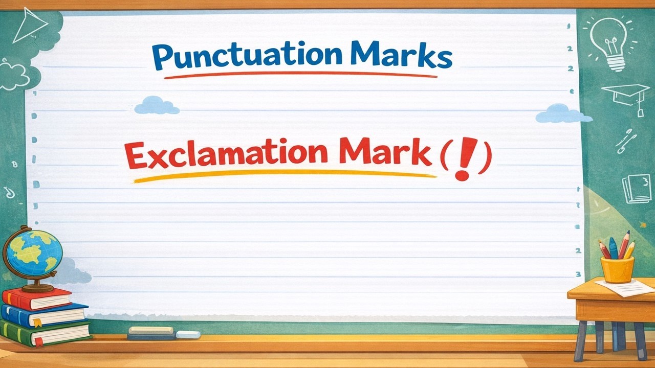 Punctuation Marks |  Exclamation Mark  ( ! )