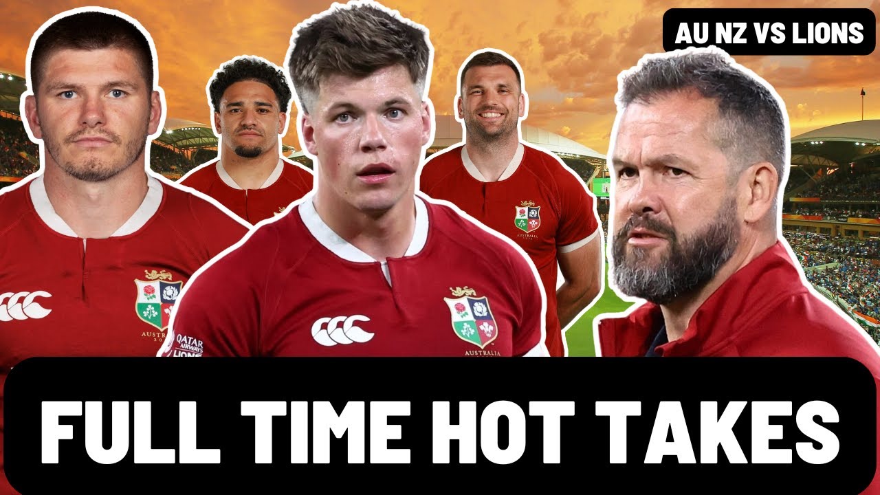 FULL TIME HOT TAKES | AU NZ vs LIONS