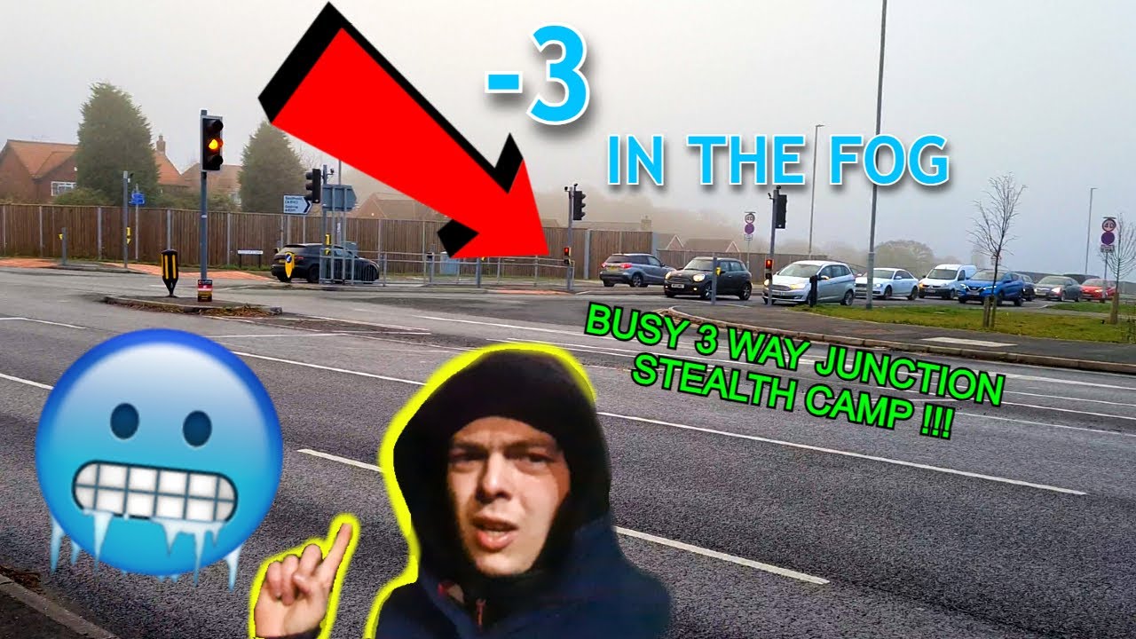 - 3 STEALTH CAMP BY BUSY 3 WAY JUNCTION !!!