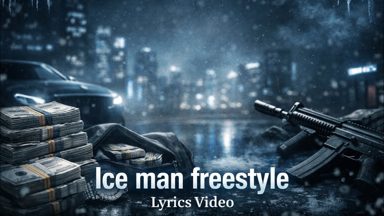 CENTRAL CEE | ICE MAN FREESTYLE LYRICS VIDEO 