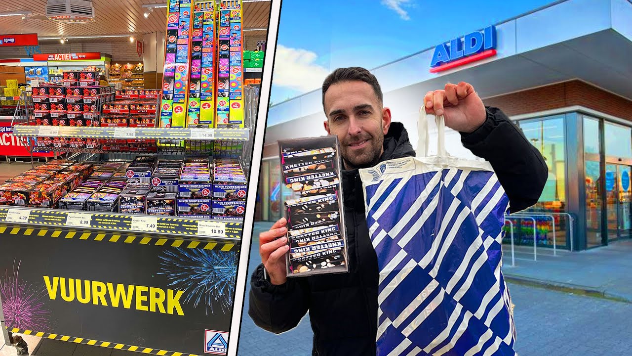 ALDI HEEFT NU BIZAR KNAL VUURWERK!