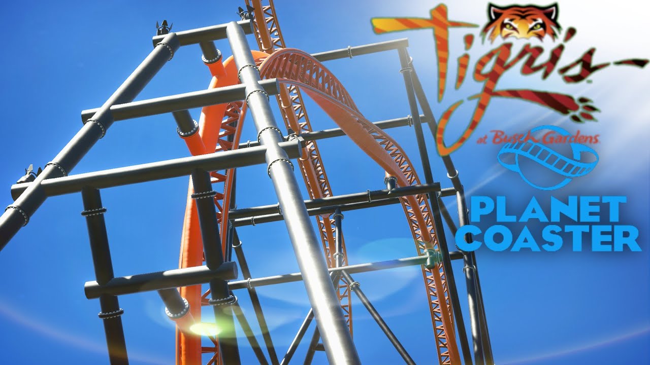 Tigris | Off-Ride POV - Busch Gardens Tampa (Planet Coaster)