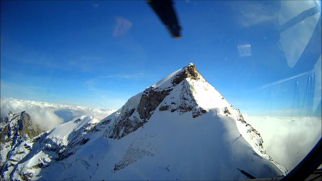 Recupero con verricello sulla Punta Grober (Monte Rosa)