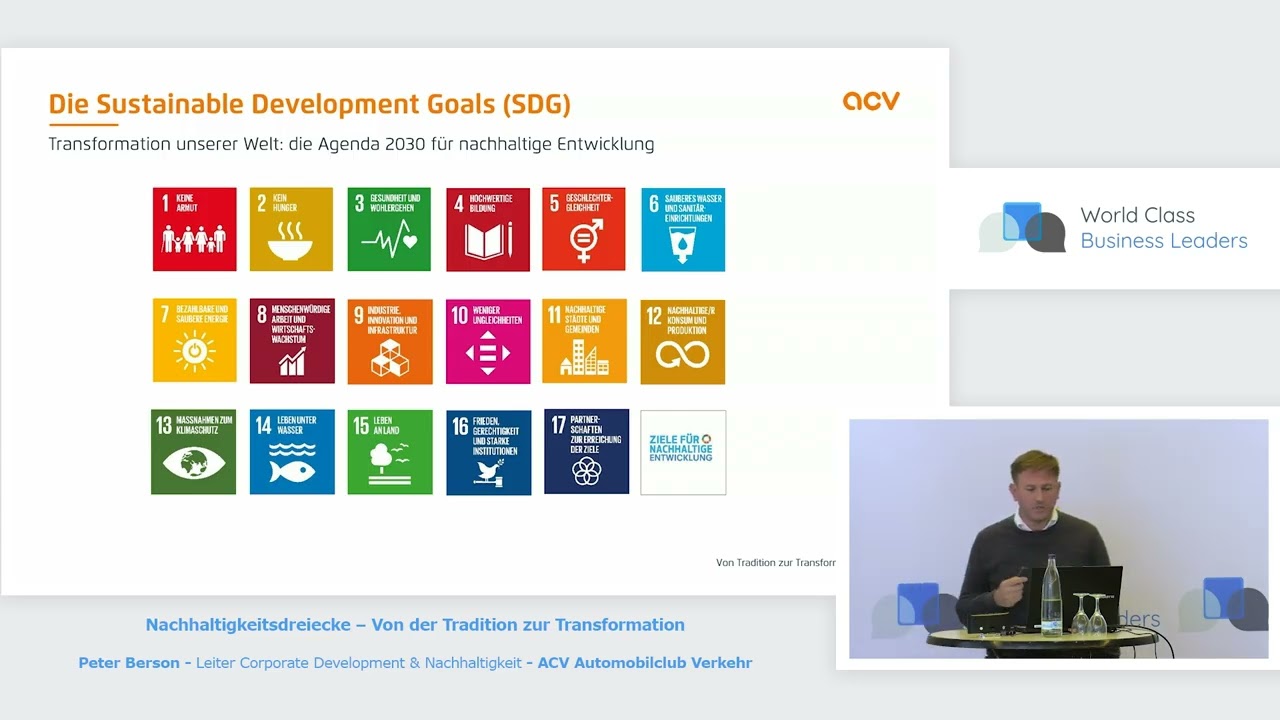 WCESG26: Peter Berson - Leiter Corporate Development & Nachhaltigkeit