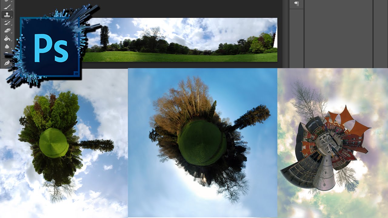 PhotoShop Tutorial: How to make Little Planet photos