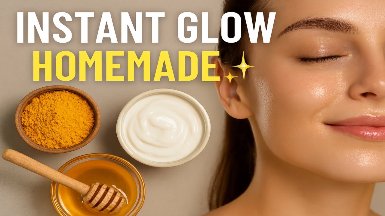 Skin Emergency! 🚨 Instant Glow Face Pack for Glowing Skin Homemade ✨