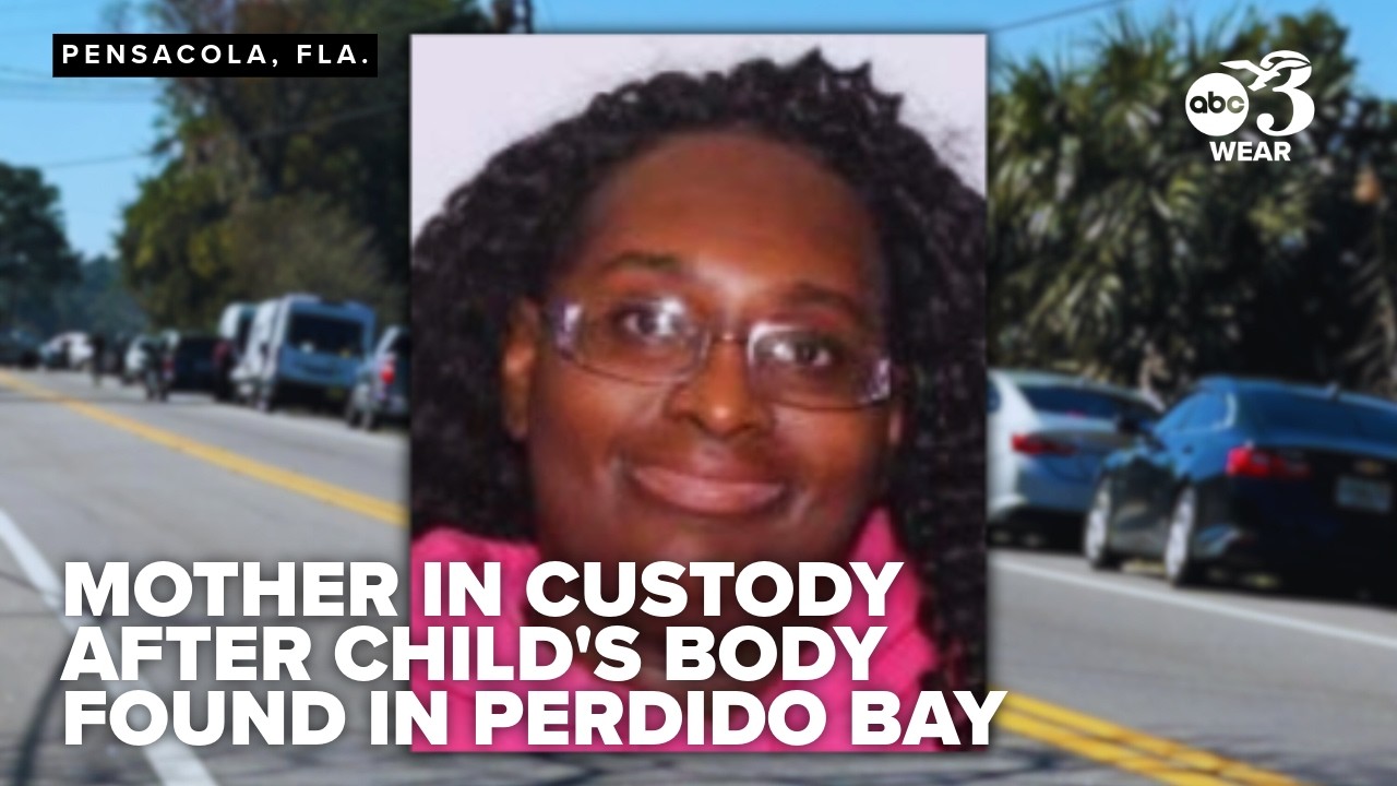Sheriff: Mother in custody for 5-year-old son's homicide after body found in Perdido Bay