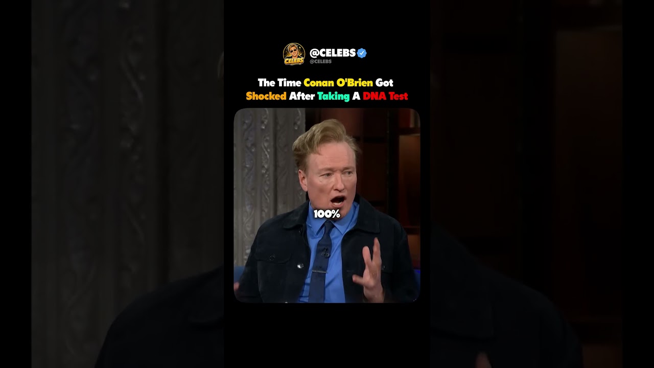 When Conan O'Brien Was Shocked By The Results Of His DNA Test