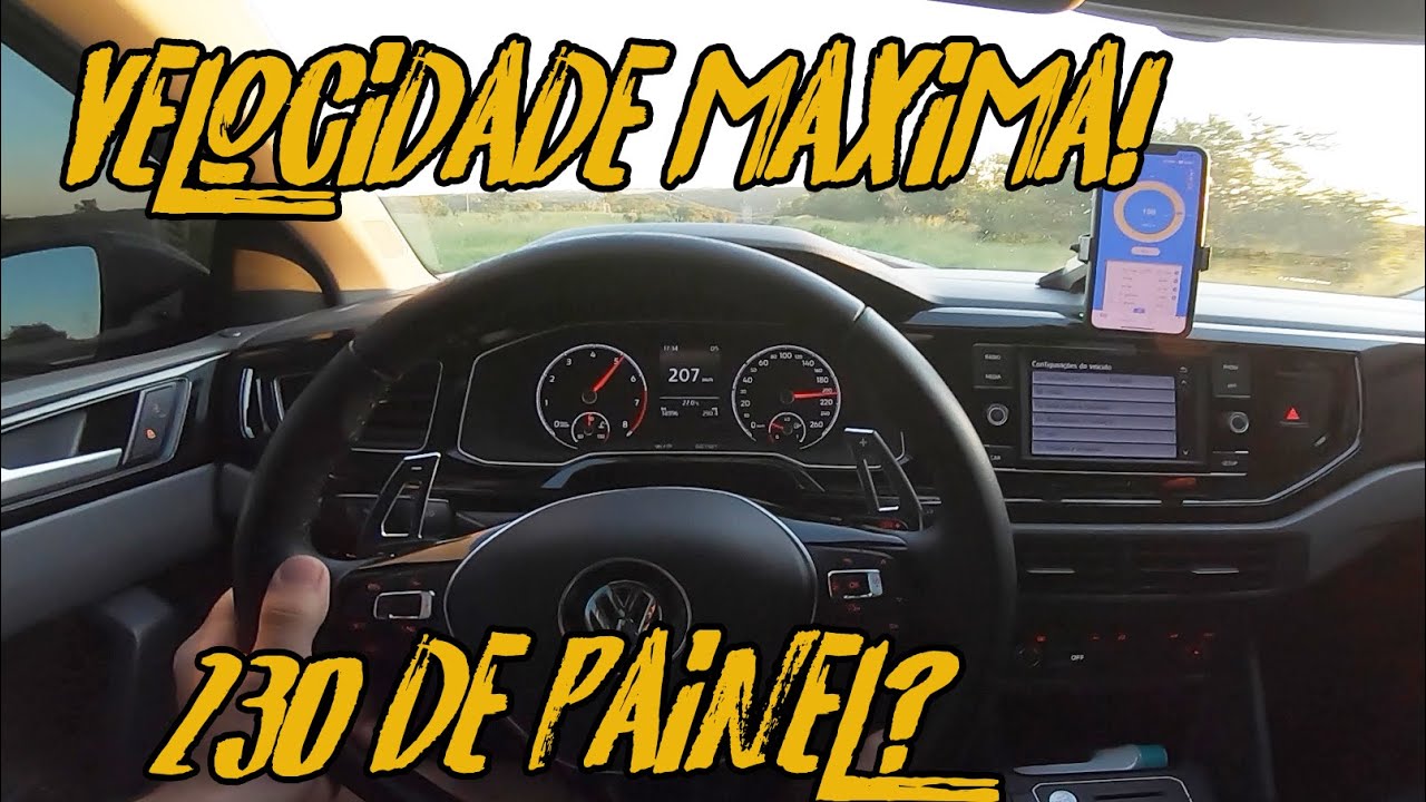 230KM/H DE POLO TSI? ANDA MAIS QUE UP? ONIX? TOP SPEED