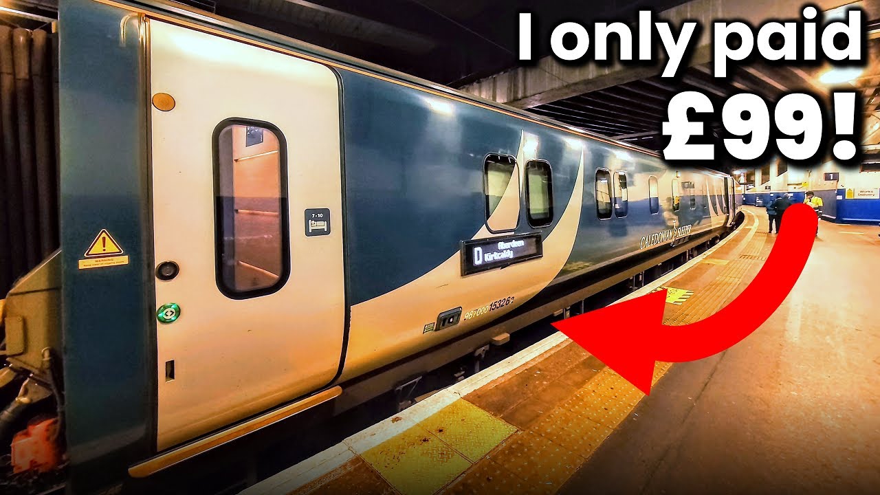 11 hours on Scotland's famous Caledonian Sleeper!