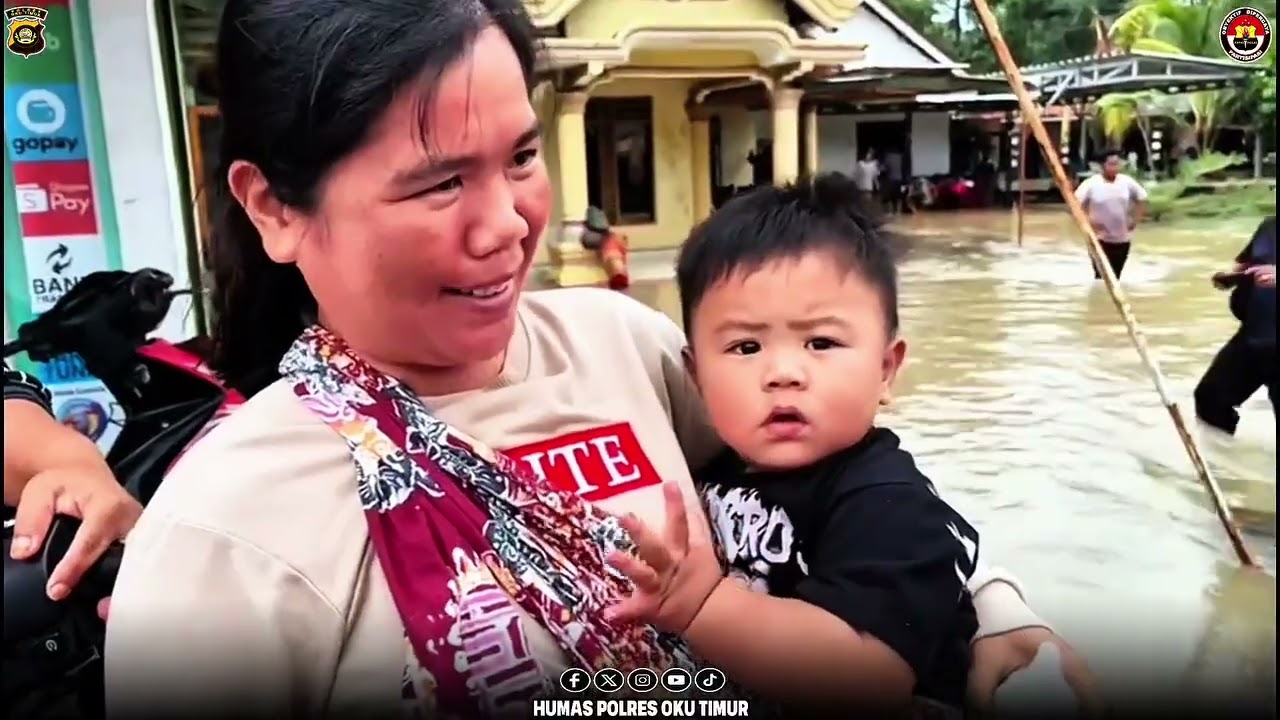 Kapolres OKU Timur Akbp Adik Listiyono, S I K , M H, Ketua Bhayangkari Cabang OKU Timur Beserta
