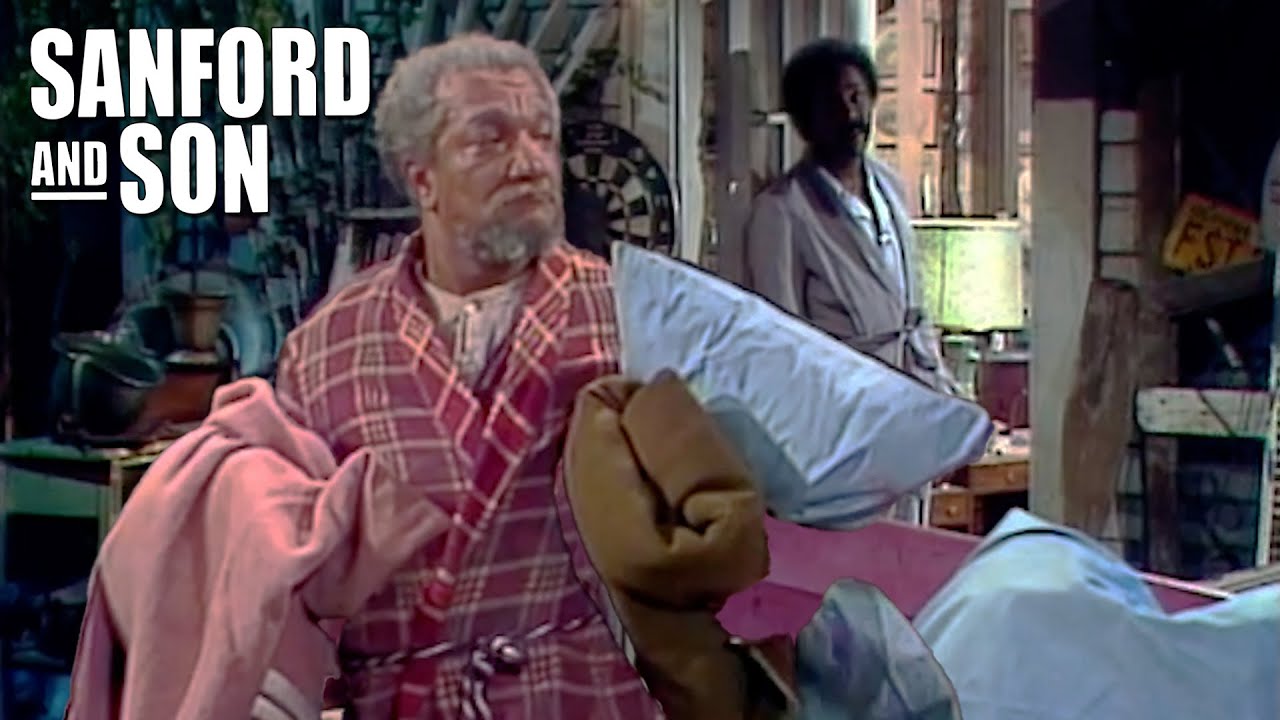 Fred Is Too Scared to Sleep At Home | Sanford and Son