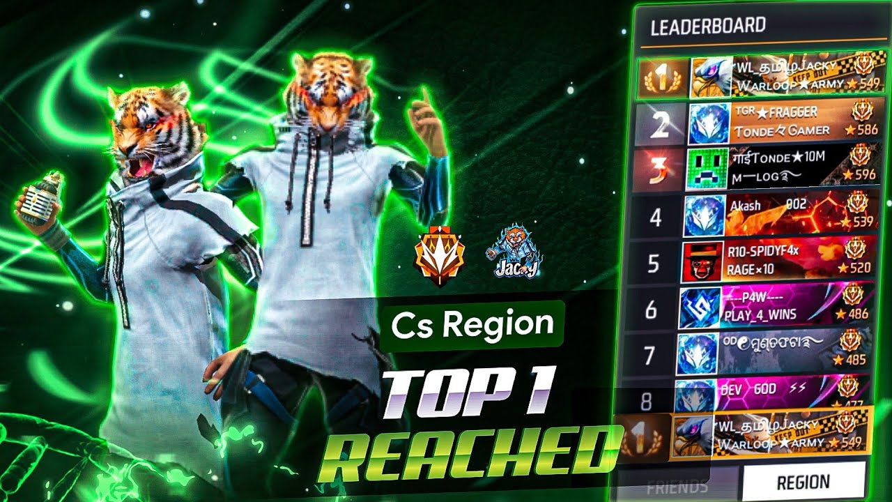 Again Cs Rank Regional Top 1 😳🔥 WL JACKY For Nade Army🔥❤️