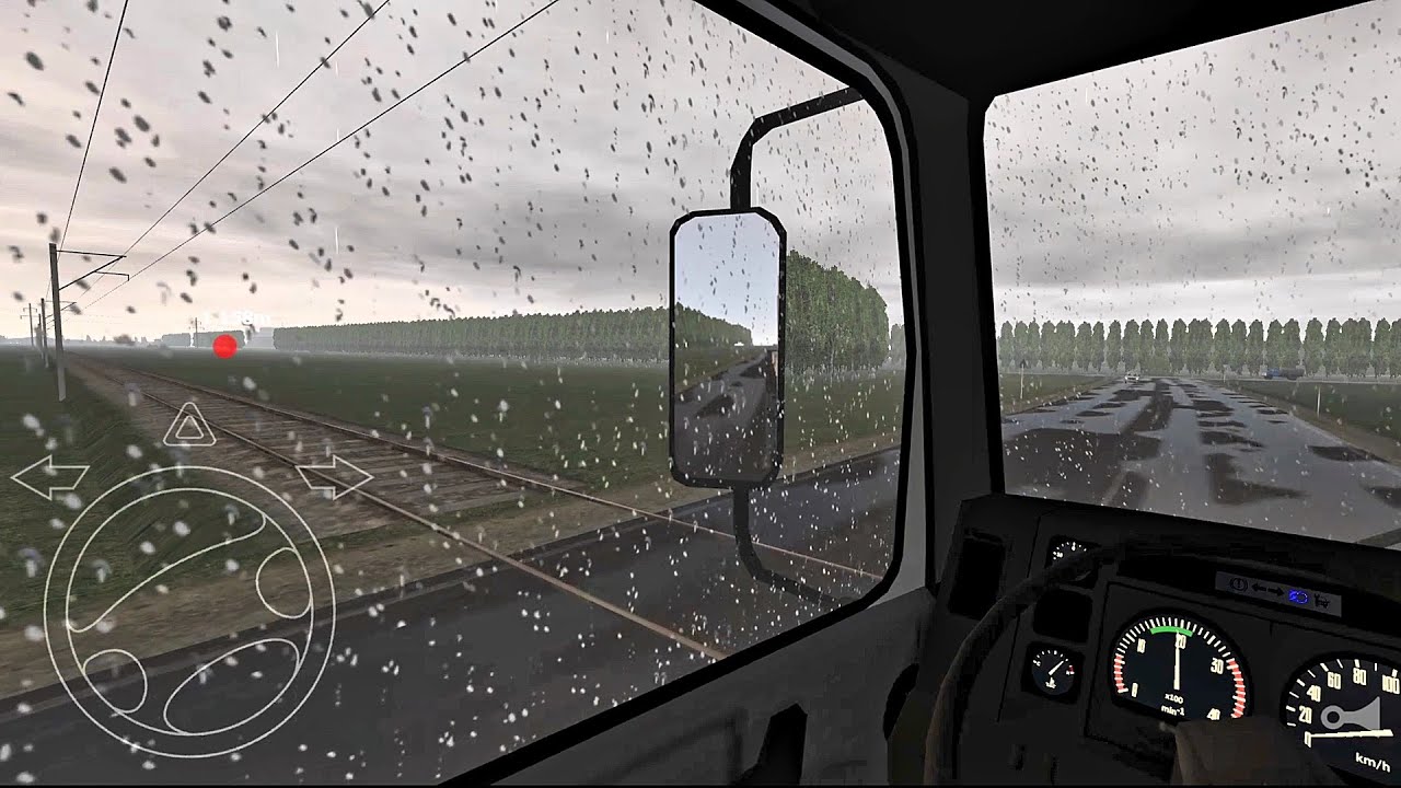 Realistic Rain Effect !! Motor Depot - Android Gameplay, Driving Simulator, Truck Games