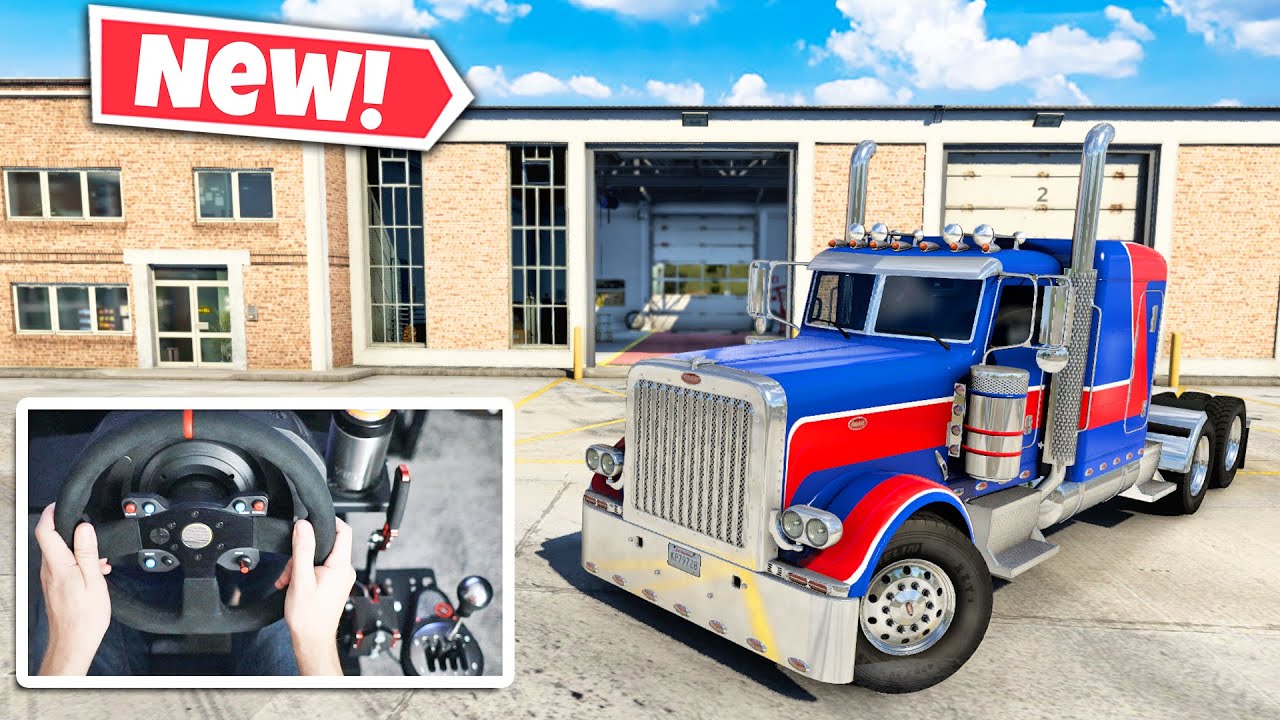 Покупка нового гаража в Юте — American Truck Simulator | Thrustmaster Wheel & Shifter
