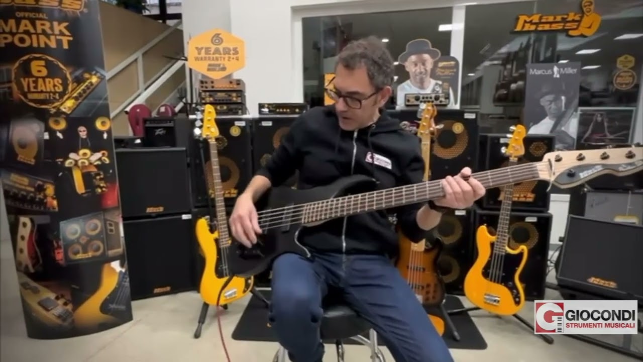🎸 Markbass Black Panther Gloxy 5 &ndash; Il nuovo ruggito del basso! 🔥