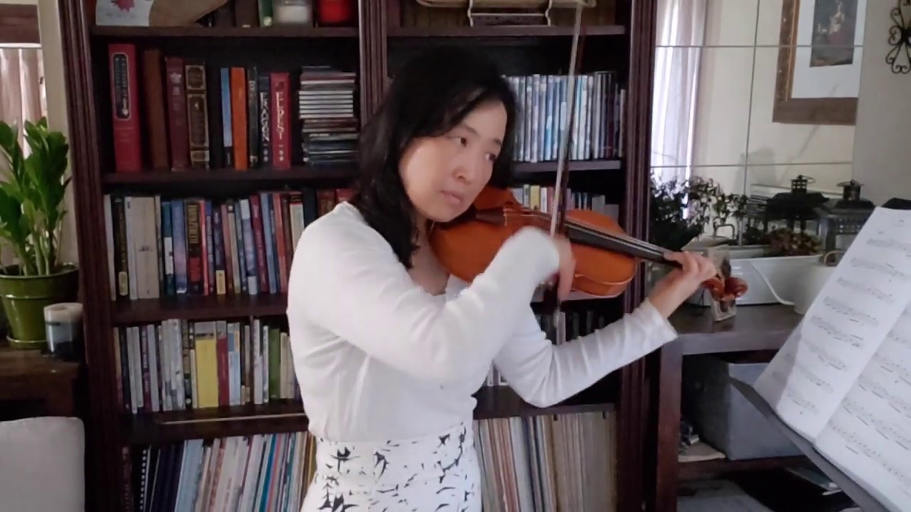 Gavotte by J. S. Bach for violin (Suzuki Bk 5)