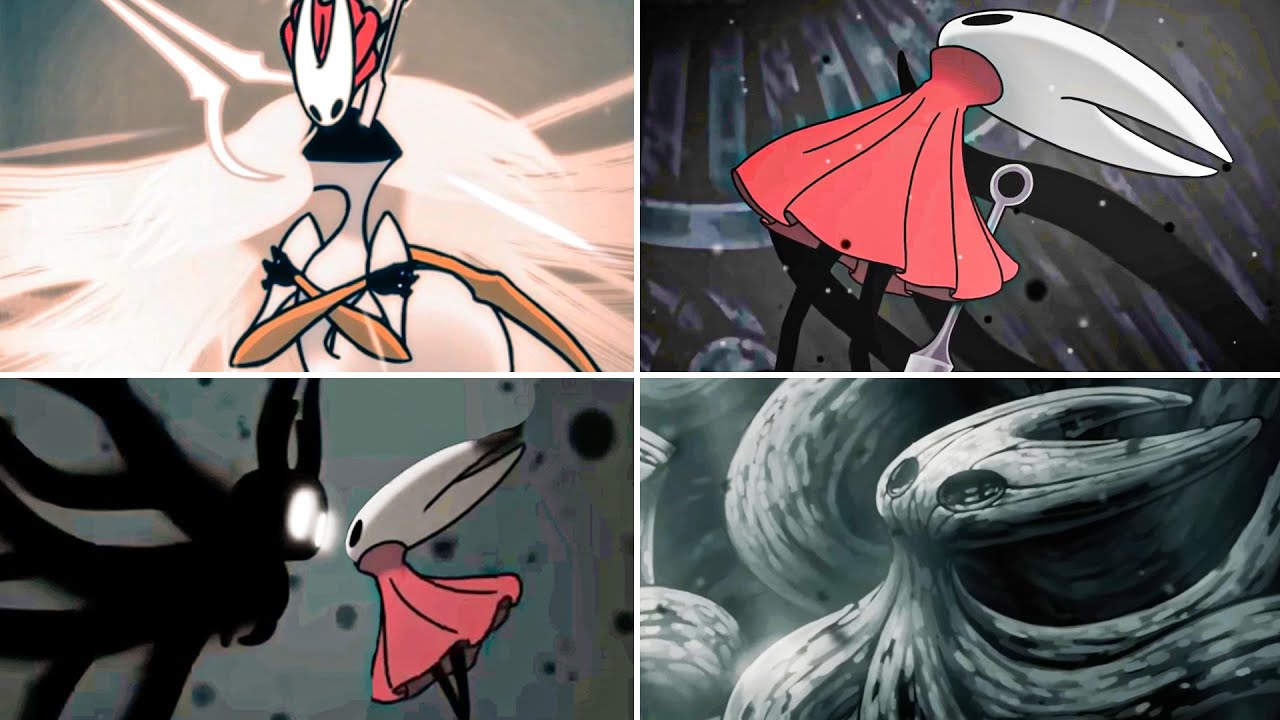 Hollow Knight: Silksong - ALL ENDINGS (Good Ending, Bad Ending, True Ending, Secret Ending) 4K 2025