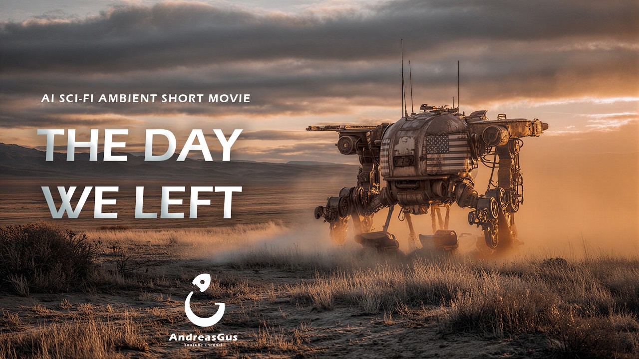 The Day We Left. AI Sci-Fi Ambient Short Movie