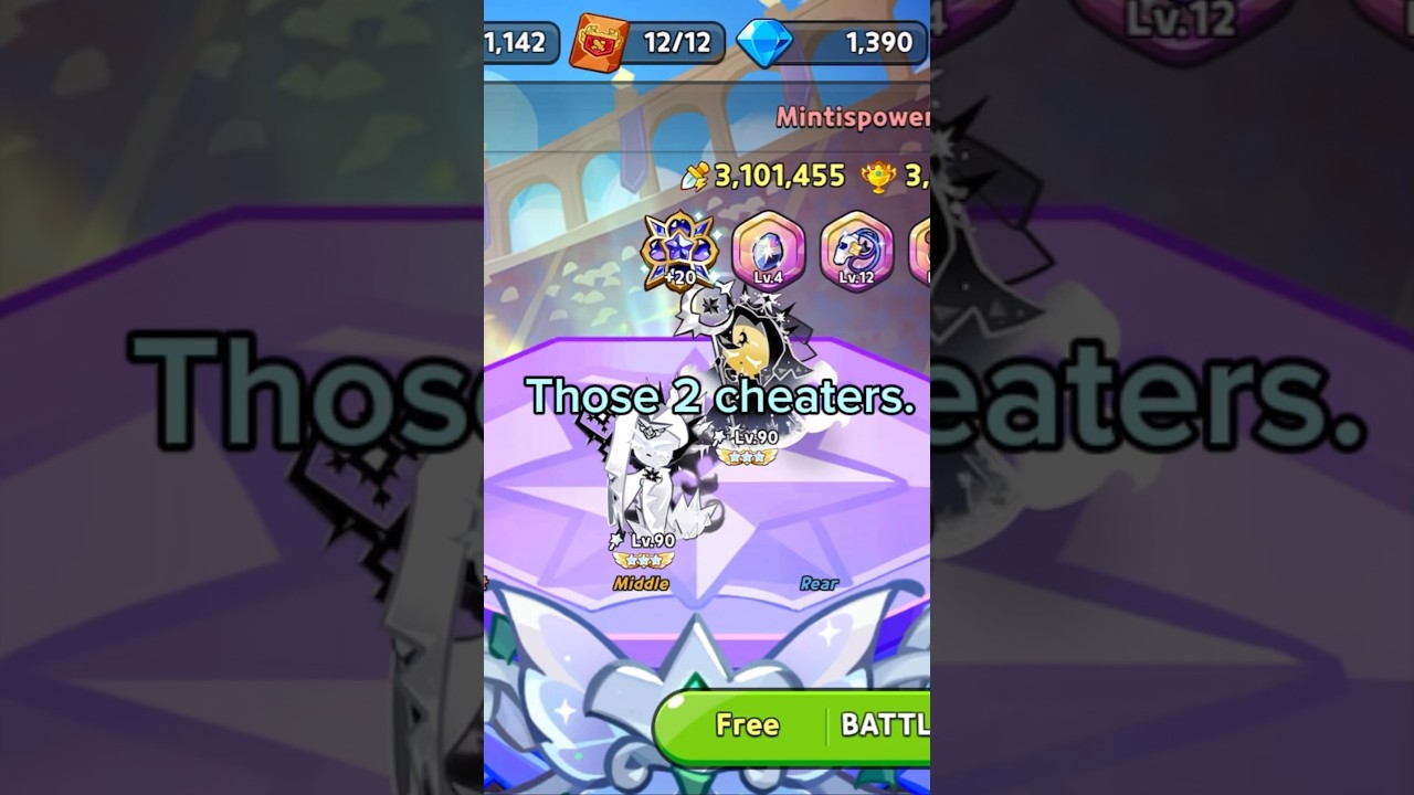 That&rsquo;s what you get for cheating moonlight!! -C farty #crk #cookierunkingdom #crkcreator #silly