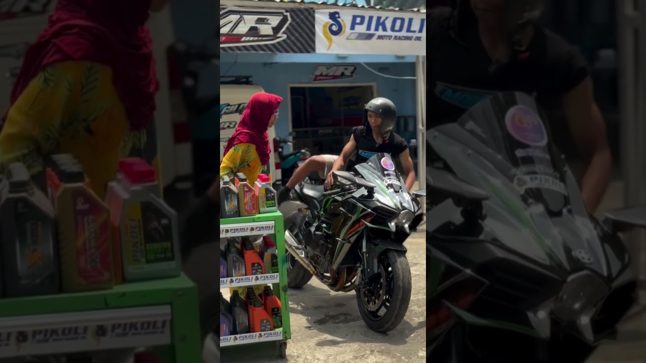 Helmku memang Bogo, tapi motorku bikin kami melongo, MELEDAKK😱😱😎#bandungcorneringlovers #emakgila