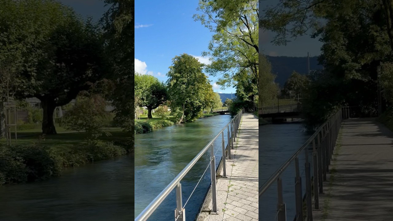 Cham (Zug) ❤️ #switzerland #швейцария  #цуг #lake zug #nature #beautifuldestinations #river  #views