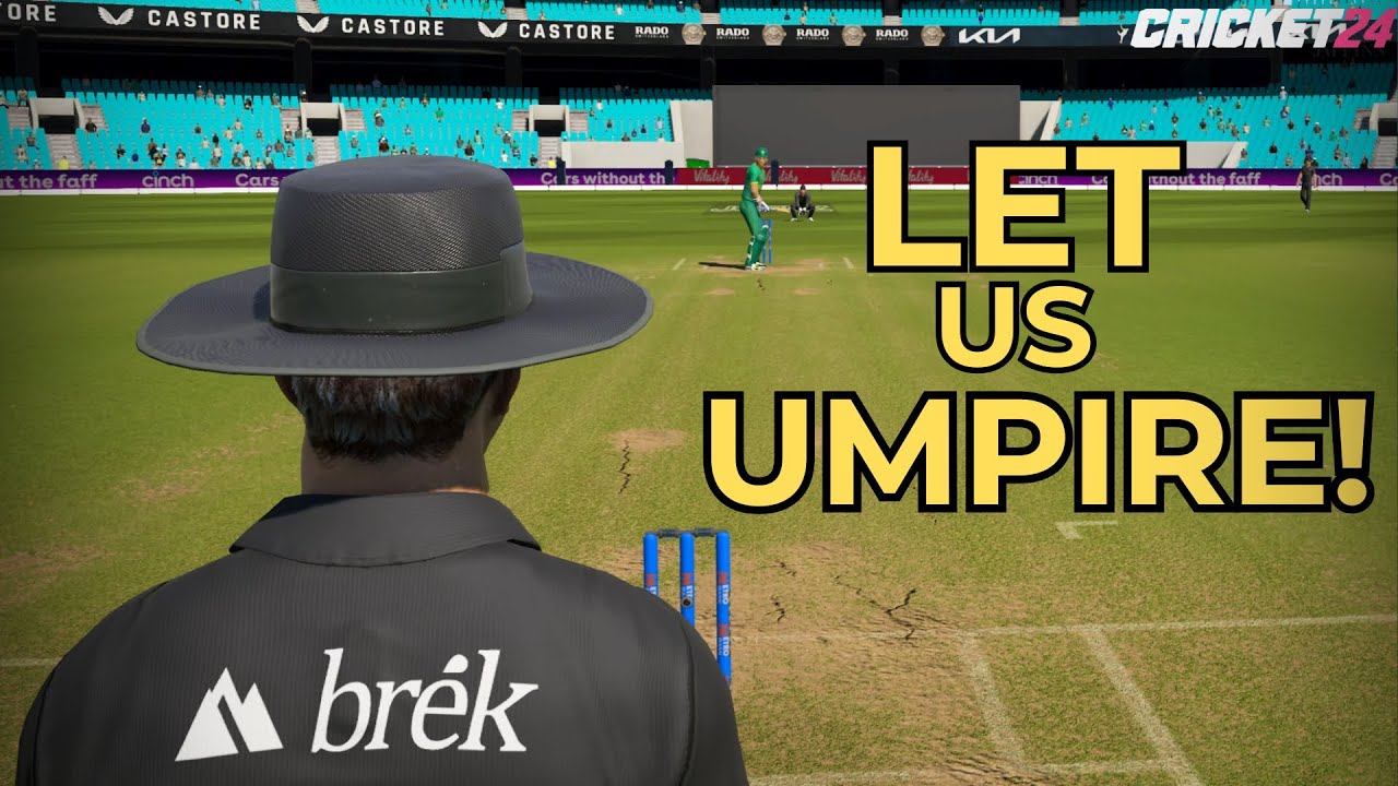 Why Can’t We Be Umpires in Cricket Games?