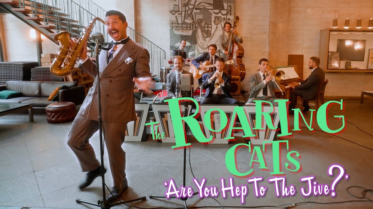 'Are You Hep To The Jive?' ROARING CATS (Kompaszaal, Amsterdam) BOPFLIX sessions