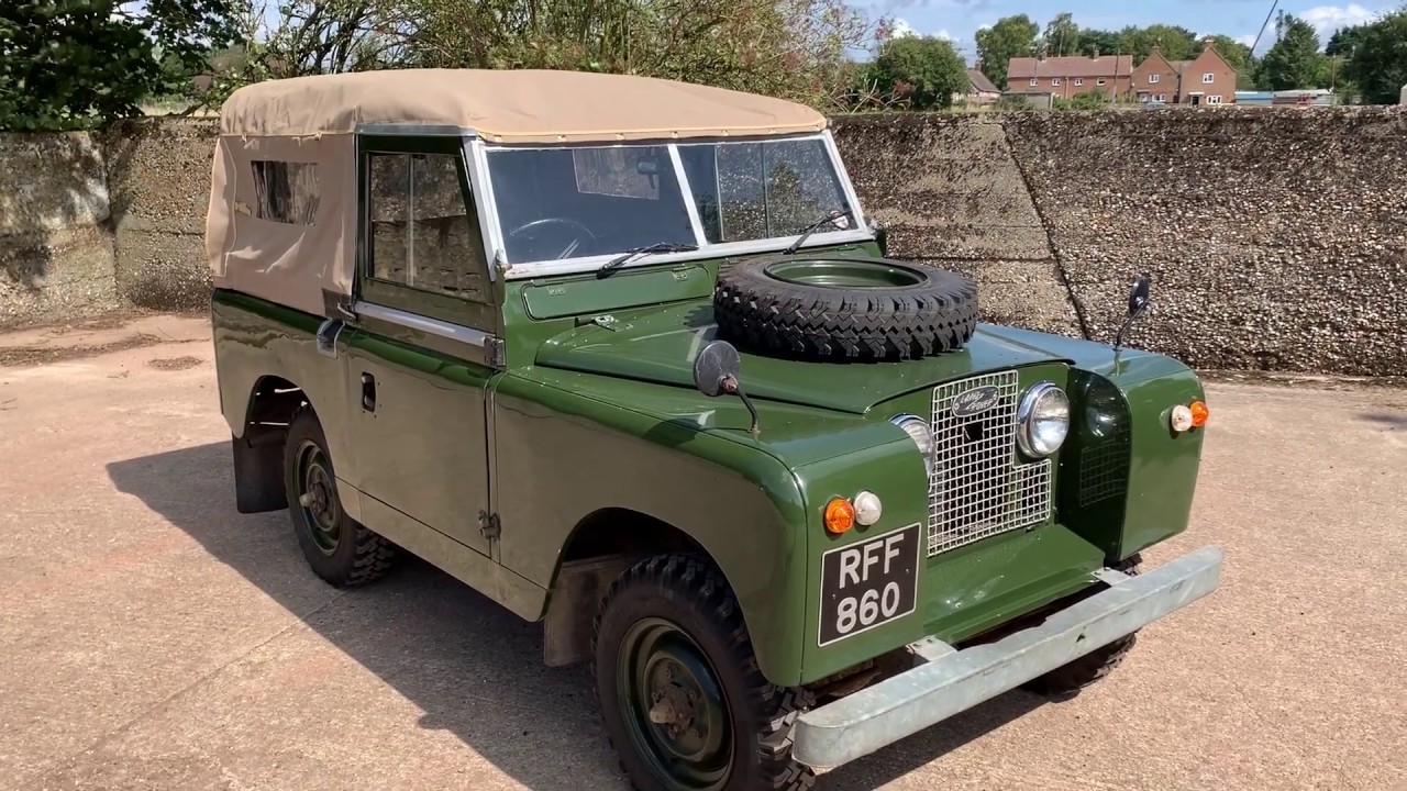 land rover series II 88in soft top petrol for sale walkaround