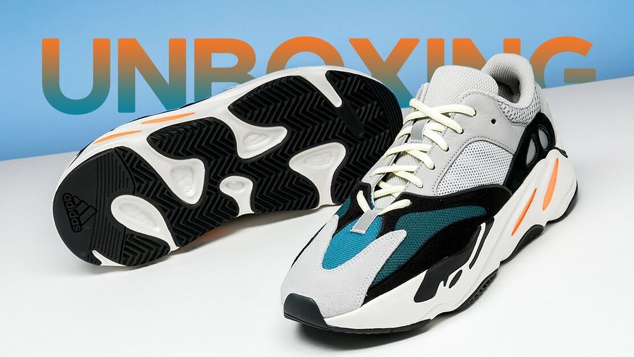 Unboxing и обзор кроссовок adidas Yeezy Boost 700 Wave Runner