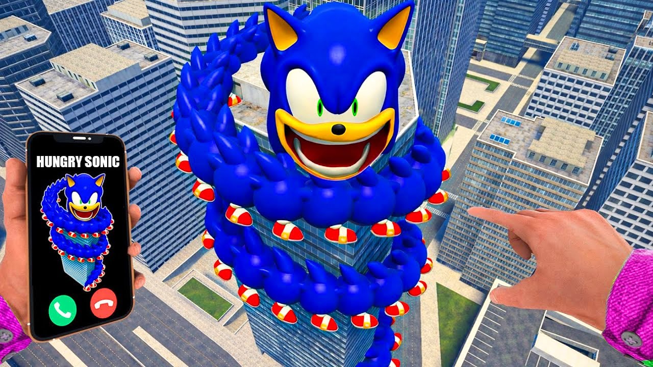 Hungry Sonic Calls Me at 3AM in Garry’s Mod – Something Terrifying Happens!
